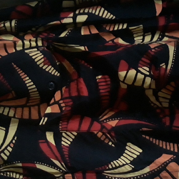 Puritan Print Shirt sz 2XL 2nd button from bottom missing - Picture 2 of 11